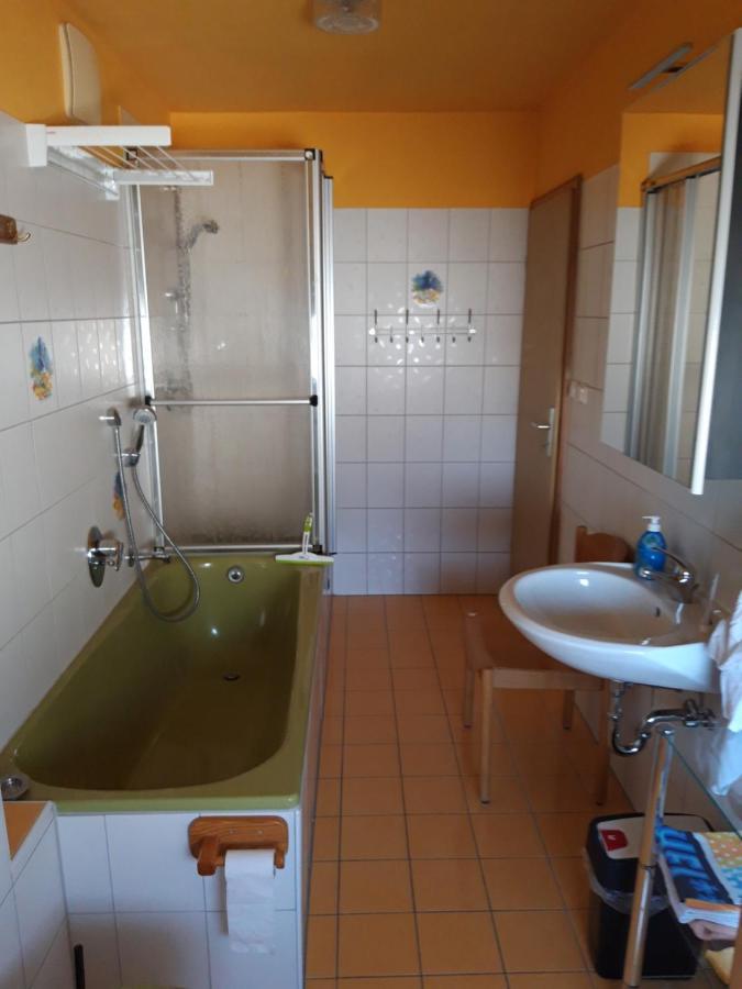 Ferienwohnung Im Seidlerhof Mit Balkon Und Garten 론바크 외부 사진