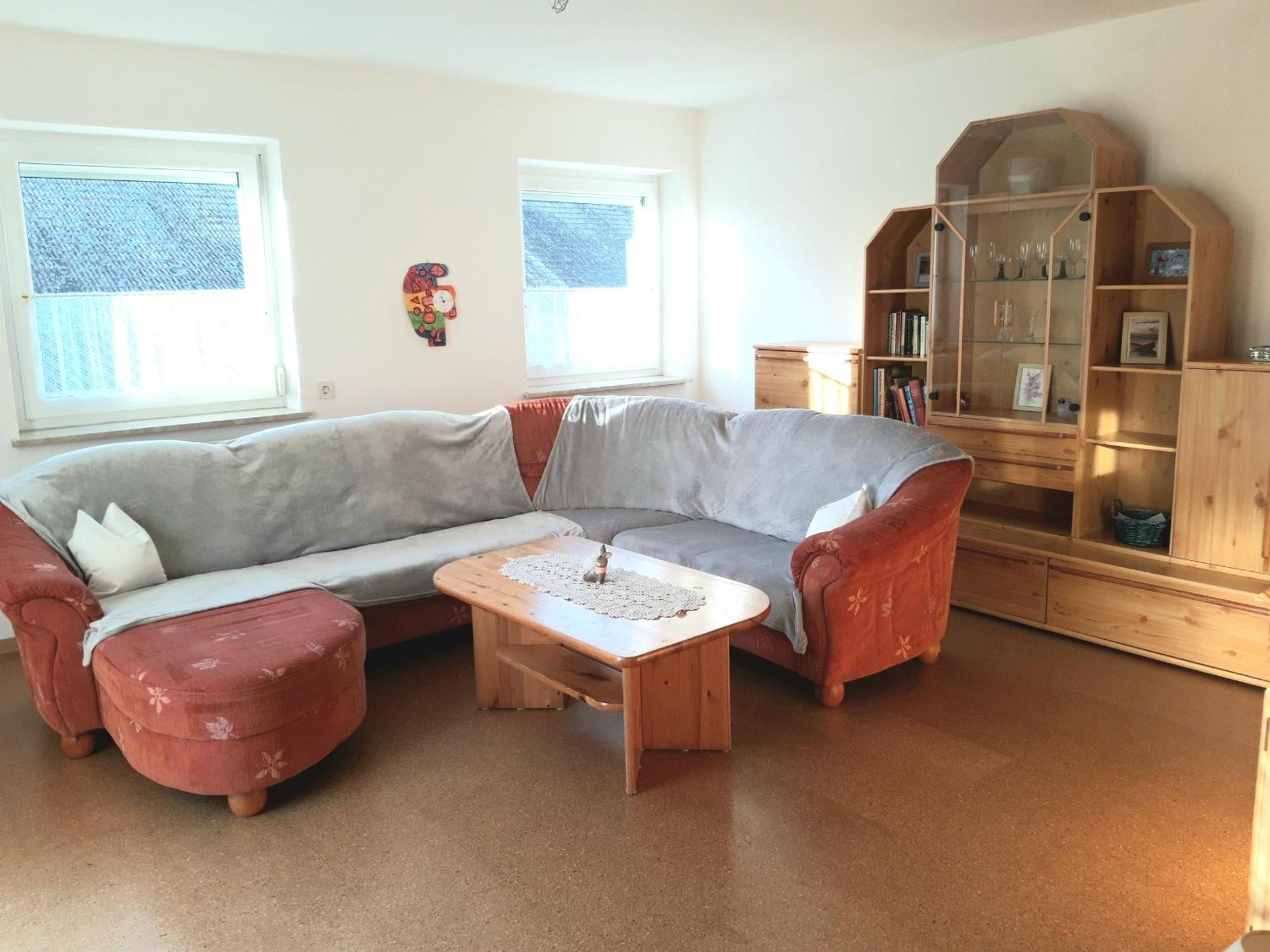 Ferienwohnung Im Seidlerhof Mit Balkon Und Garten 론바크 외부 사진